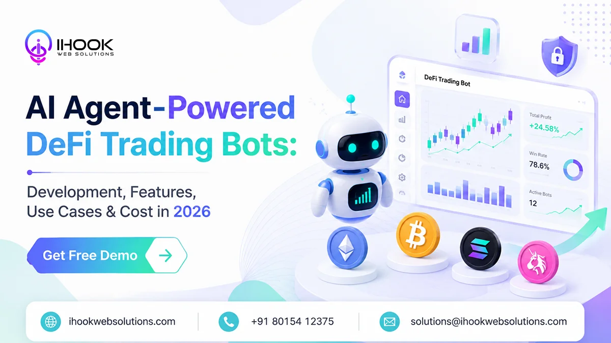 AI Agent-Powered DeFi Trading Bots: Development, Features, Use Cases & Cost in 2026