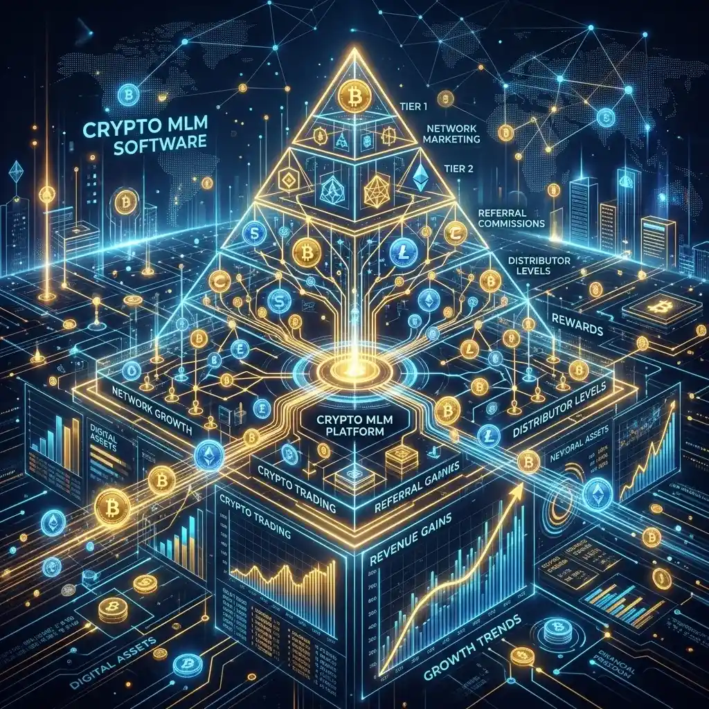 MLM Business Operations Using Cryptocurrencies